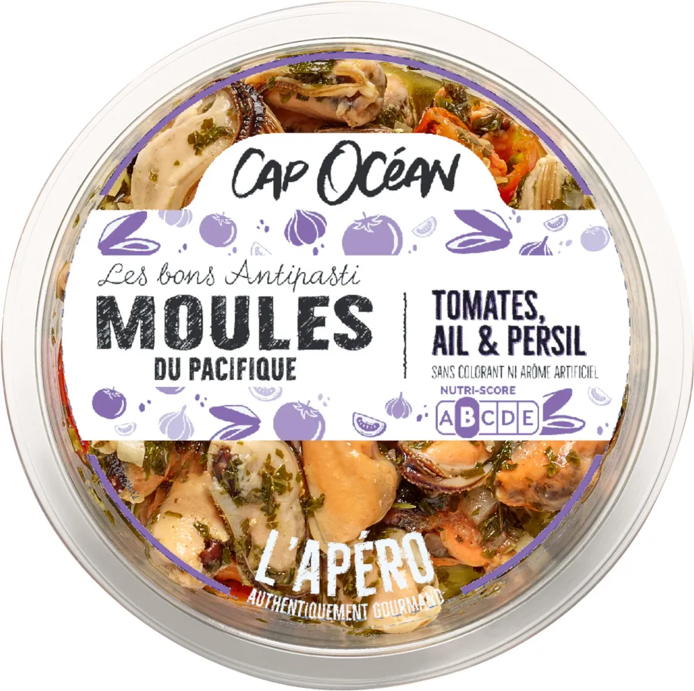 Moules tomates ail & persil - 120g - Frais