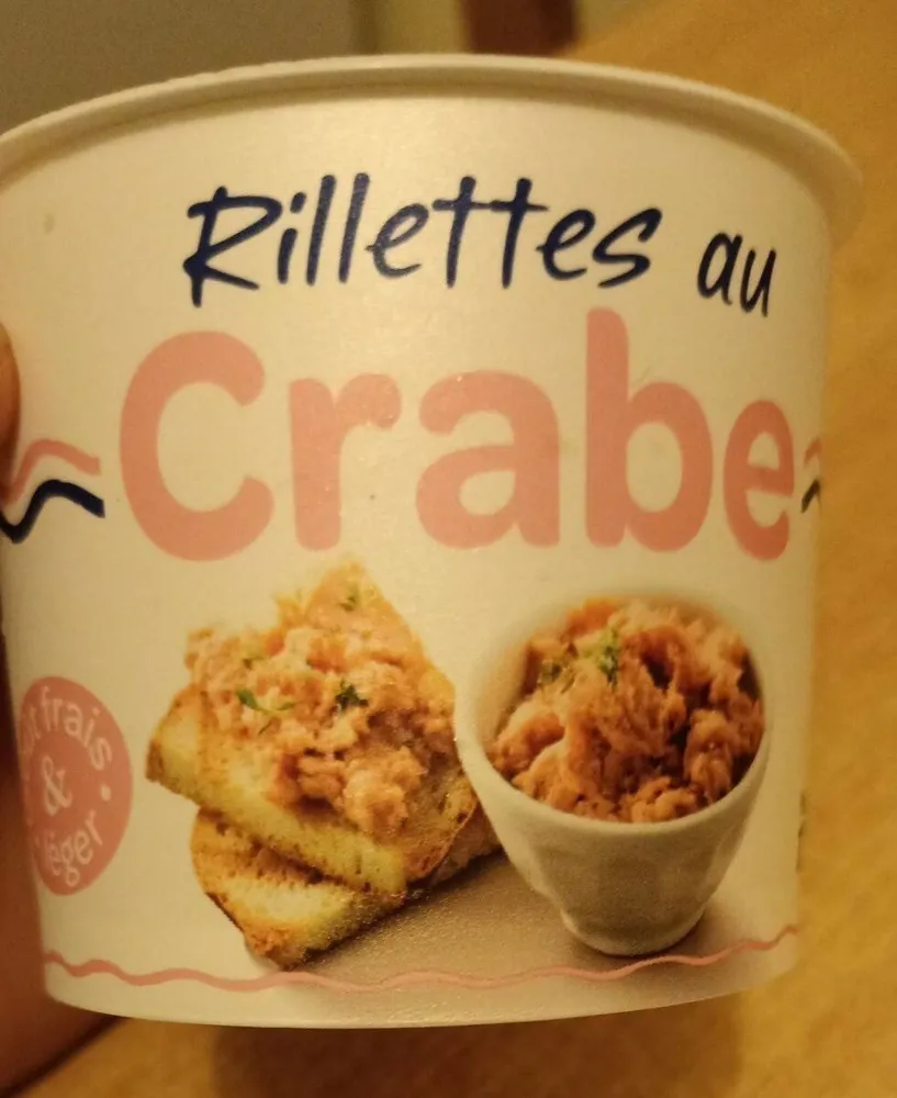 Rillettes au crabe