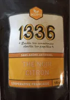 Thé noir aromatisé Citron