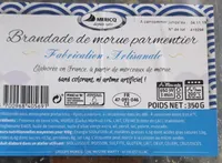 Brandade de morue Parmentier