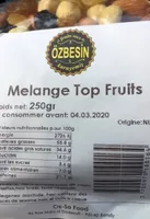 Melange Top Fruit