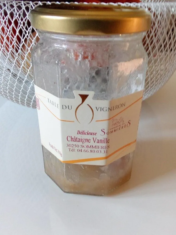 Délicieuse châtaigne vanille