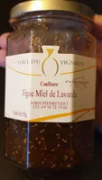 Confiture figue miel de lavande