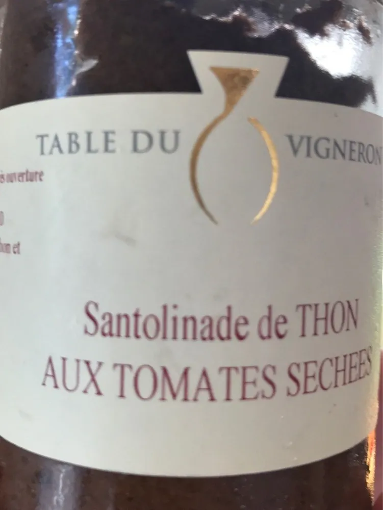 Santolinade de thon aux tomates seches
