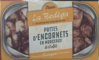 Pattes d’encornets en morceaux a l’ail