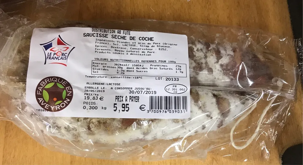 Saucisseseche de coche