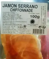 Jamon serrano chiffonnade