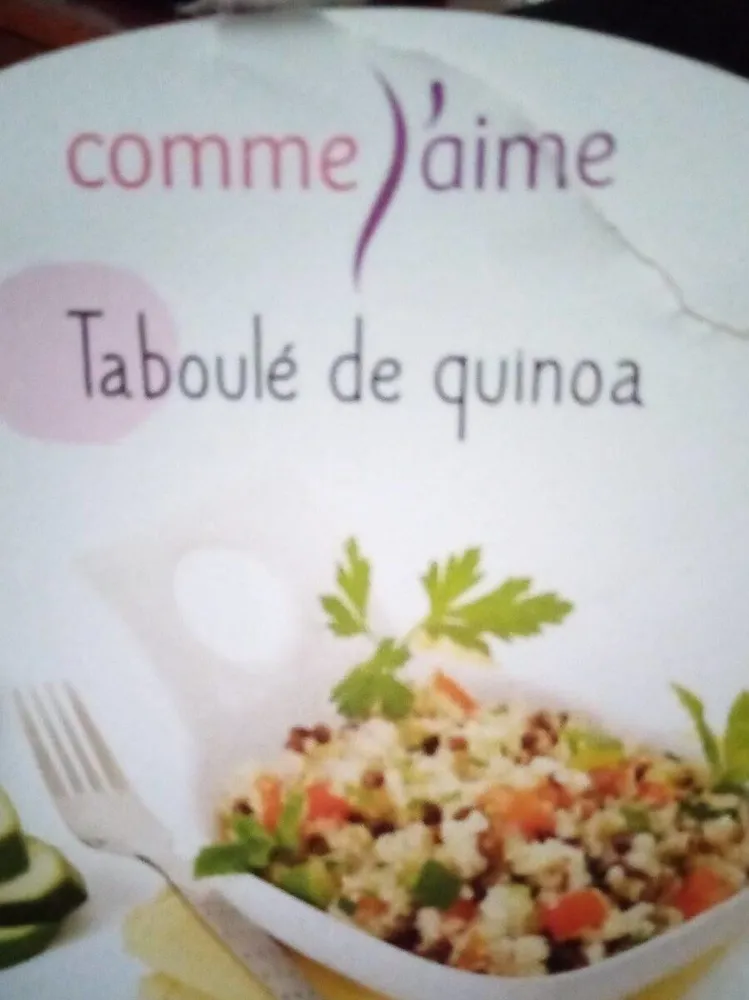 Taboulé de quinoa