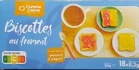 Biscottes au Froment Comme J'Aime 150g