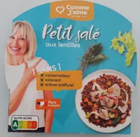 Petit salé aux lentilles