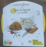 Tajine de légumes aux céréales