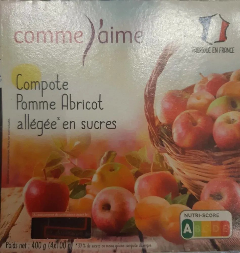 Compote Pomme Abricot