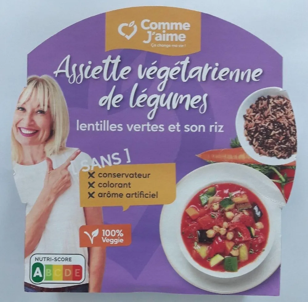 Assiette végétarienne