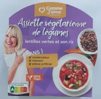 Assiette végétarienne