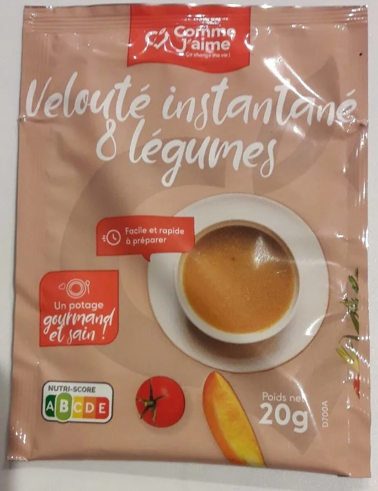 Velouté instantané 8 legumes
