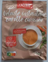 Velouté instantané carotte cuisinée