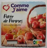 Puree de pommes sans sucres ajoutes