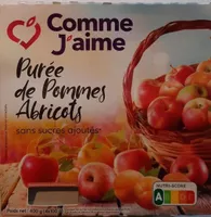Purée de Pommes Abricots sans sucres ajoutés