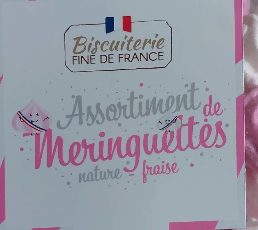 Assortiment de meringuettes
