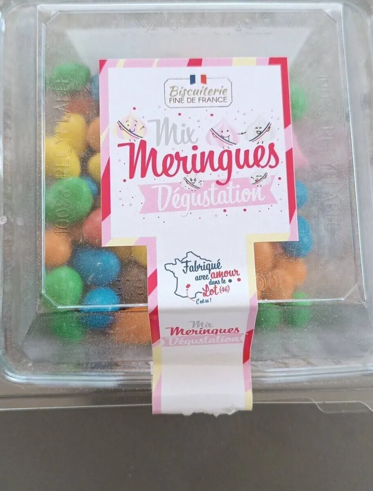 Mix meringues dégustation