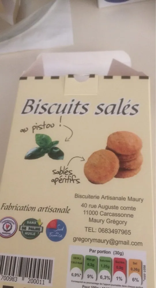 Biscuits salés