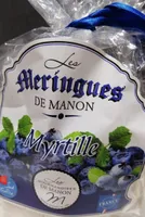 Les meringues de manon à la myrtille