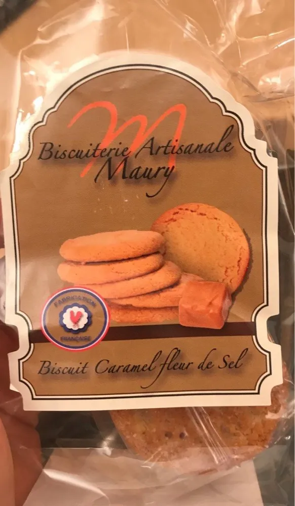 Biscuit caramel fleur de sel