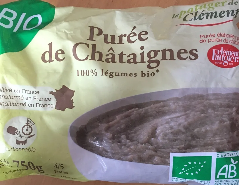 Purée de Chataignes