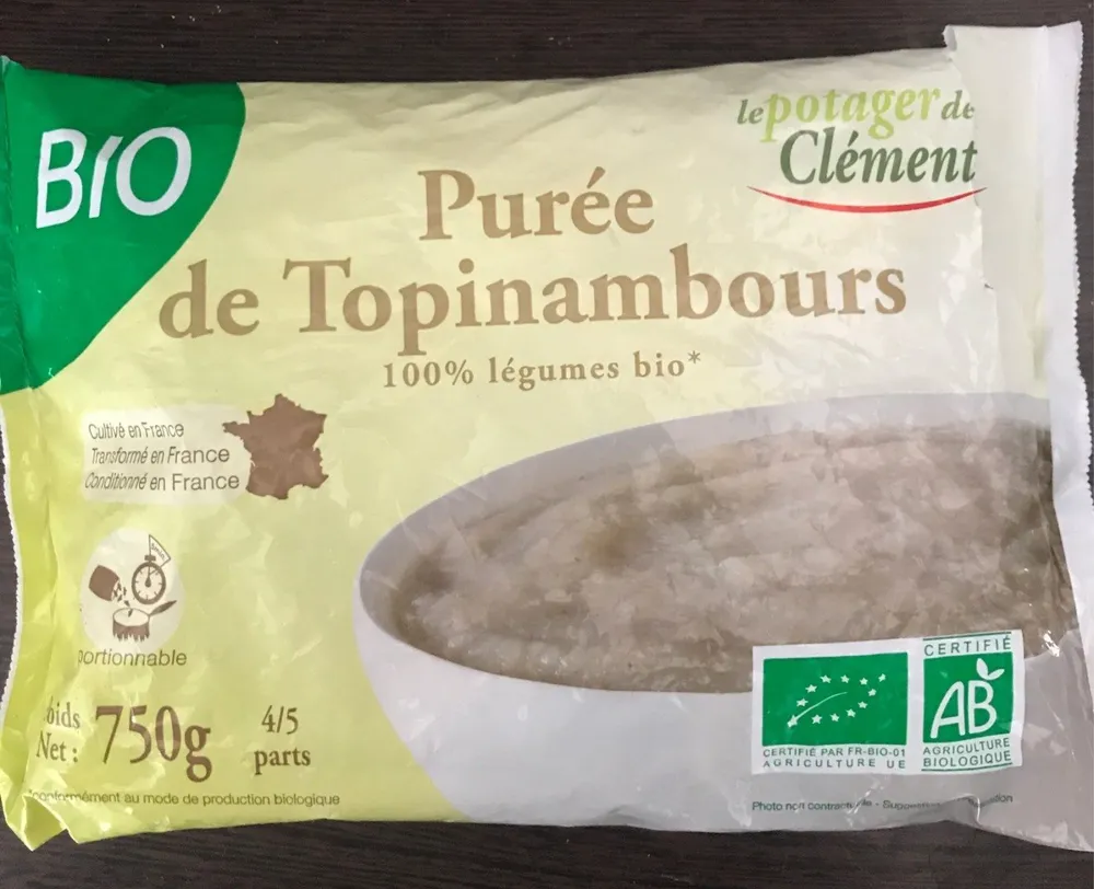 Purée de Toponambours