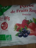 Purée de fruits rouges Bio surgelée