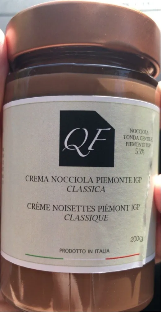 Crema nocciola piemonte igp classica