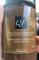 Crema nocciola piemonte igp cioccolata fondente