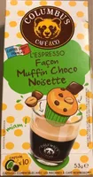 Capsules de café L'espresso façon muffin choco noisette