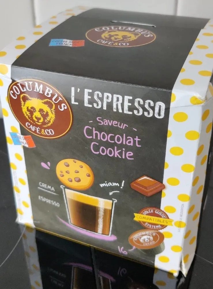 L'espresso saveur Chocolat Cookie