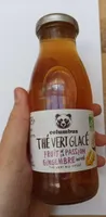 Thé vert glacé fruit de la passion gingembre