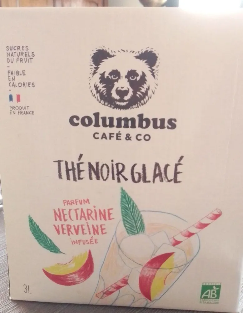 Thé noir glacé