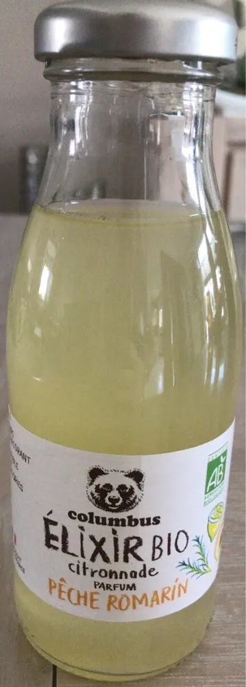 Elixir bio citronnade Parfum Pêche Romarin
