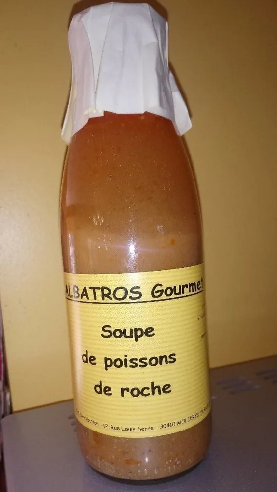 Soupe de poisson de roche