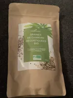 Graines de chanvres decortiquées bio
