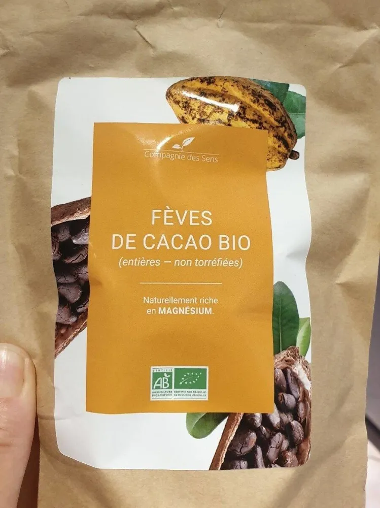 Fèves de cacao bio
