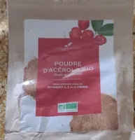 Poudre d'acerola bio