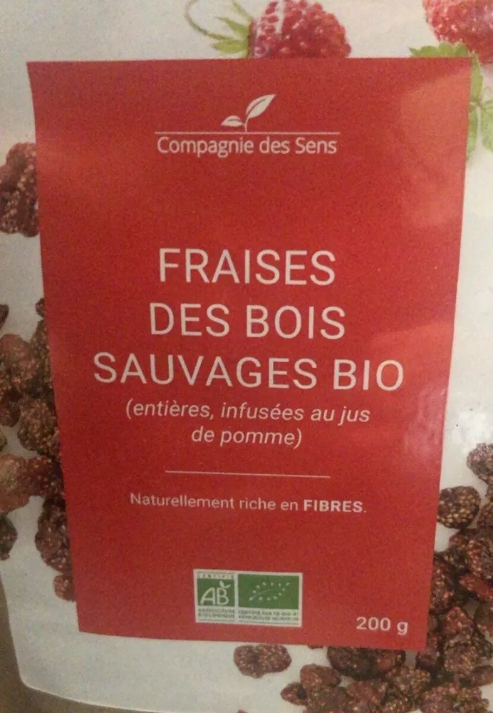 Fraises des bois sauvages bio
