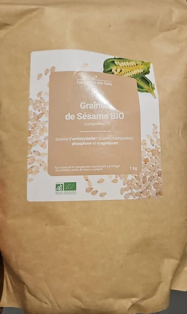 Graines de Sésame BIO (complètes)