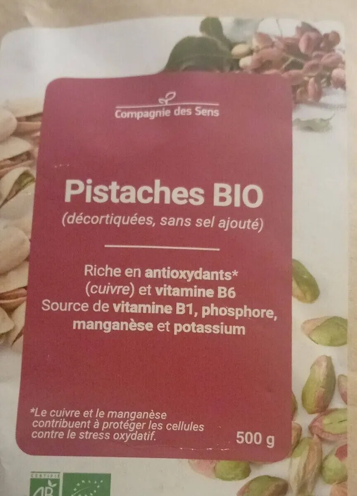 Pistaches bio