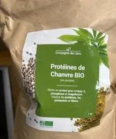 Protéines de chanvre bio