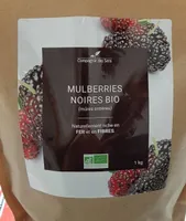 Mulberries ( mûres entiéres) noires bio