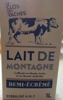 Lait Demi Écrémé