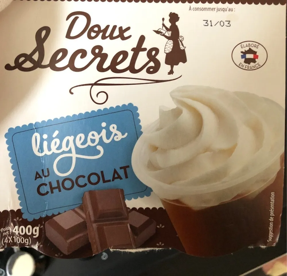Liegeois au chocolat