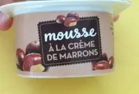 Mousse a la crème de marrons