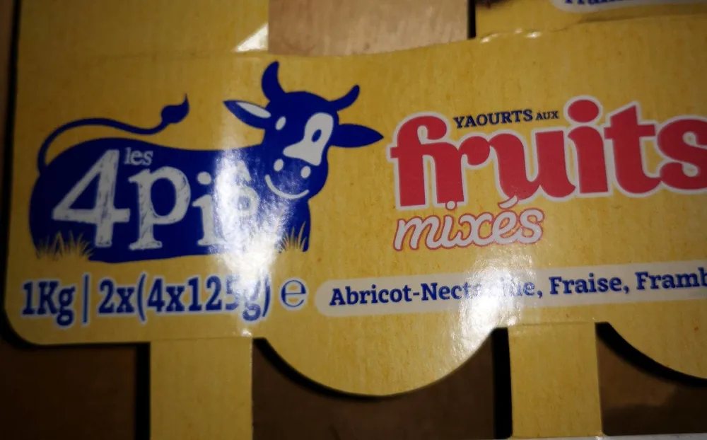 Yaourts aux Fruits Mixés